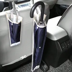 Universal Car Seat Back Umbrella Holder, Car Storage Organizer, Waterproof, Fits All Cars, Durable Design, Easy Installation, Essential Accessory