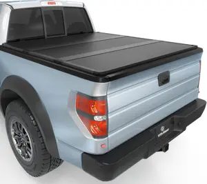 5.5 ft Bed FRP Hard Tri-fold Truck Bed Tonneau Cover Fits for 2015-2025 Ford F150 F-150
