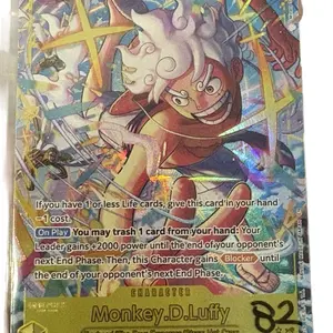 Monkey D. Luffy Anime Collectible Card for One Piece Fans