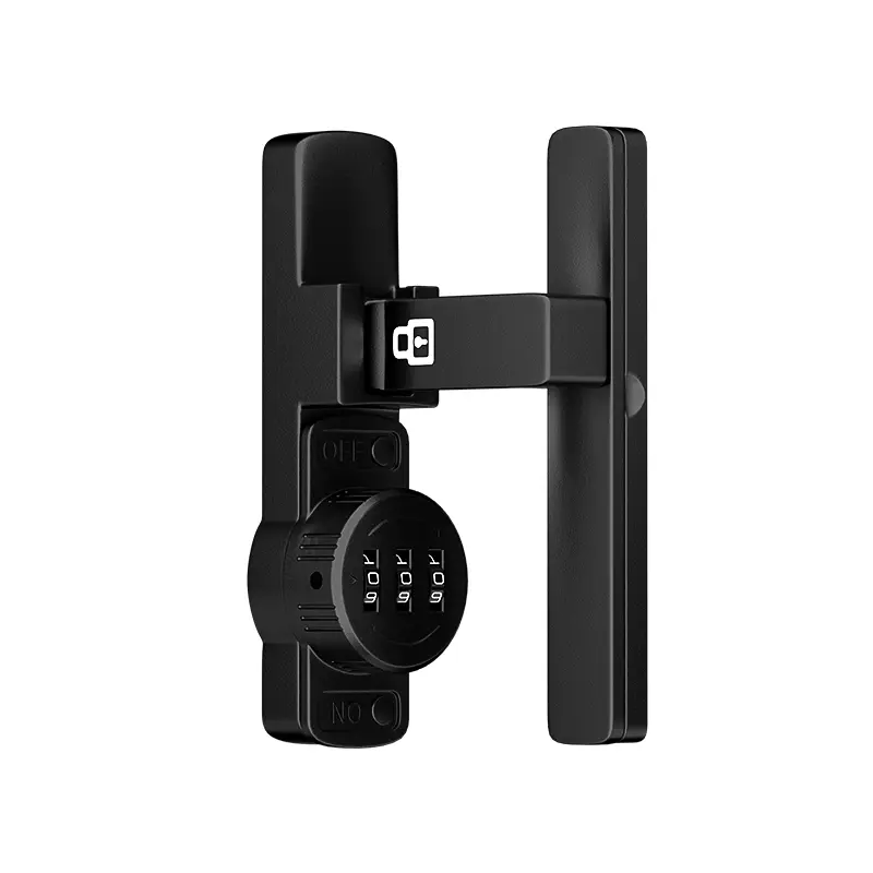 Furniture Wardrobe Door Password Lock Latch Three-Digit Twist Password Unlock Zinc Alloy Practical Material Secure Storage Solution