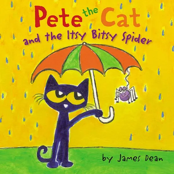 USED Book - Pete the Cat and the Itsy Bitsy Spider by Dean, James (Hardcover) - english