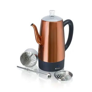 Euro Cuisine PER12 Electric Percolator - 12 Cups Euro Cuisine PER12 Electric Percolator - 12 Cups
