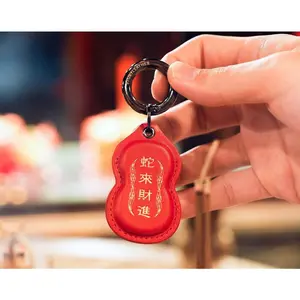 Prosperity Snake Talisman Keychain: Attract Wealth and Good Fortune for 2025 Year of Snake