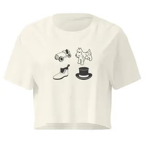 Game Night Cropped T-Shirt