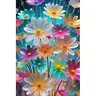 A Set of Diamond Painting Kits with a Floral Daisy Design, Featuring a 5D Full Round Design. This Mosaic Decorative Wall Art Piece Is a Handcrafted Gift Handmade Gifts Diy Handmade Crafts