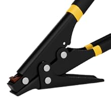 Zip Tie Tool, Tensioning and Cutting Tool for Fastening and Cutting Plastic or Nylon Cable Tie, Cable Tie Gun for Cable Management, Zip Tie Tightener with Ergonomic and Portable Design