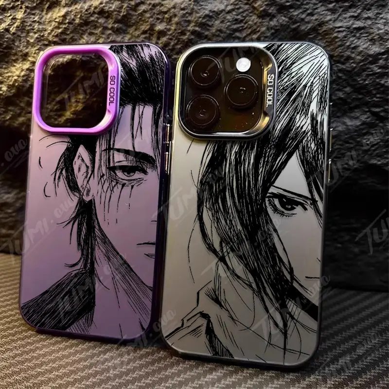 Attack On Titan Anime Personalized Customized Smartphone Case - Shockproof, Impact-Resistant, Full Coverage Protection Back Cover for iPhone 17 Air, 16, 15, 14, 13, 12, 11, Pro, MAX
