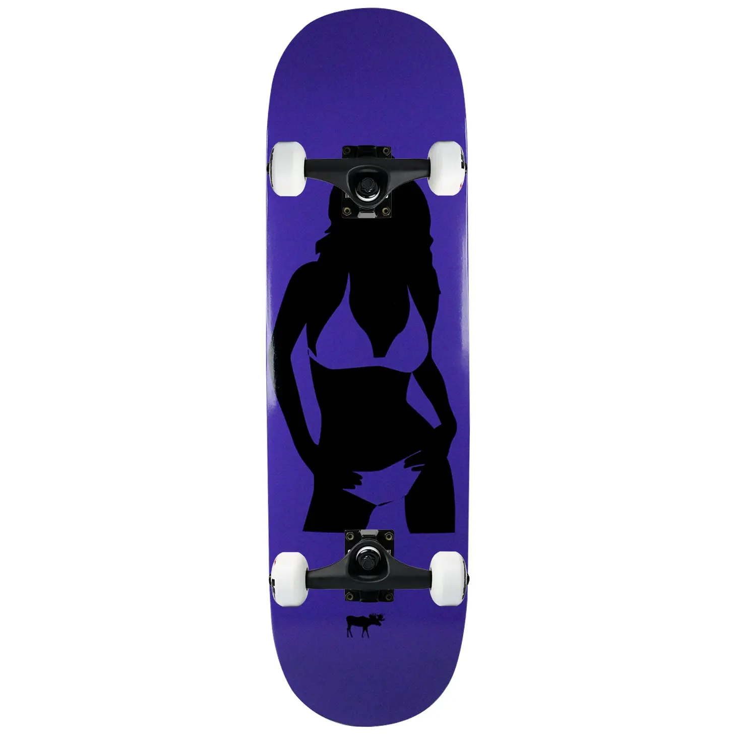 Moose Complete Canadian Maple Silhouette Purple 8.5"
