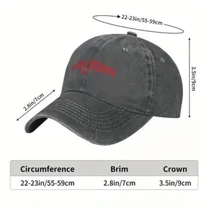 Kublai Khan TX Band text illustration designsCap Baseball Hat Man For The Sun Male Womens