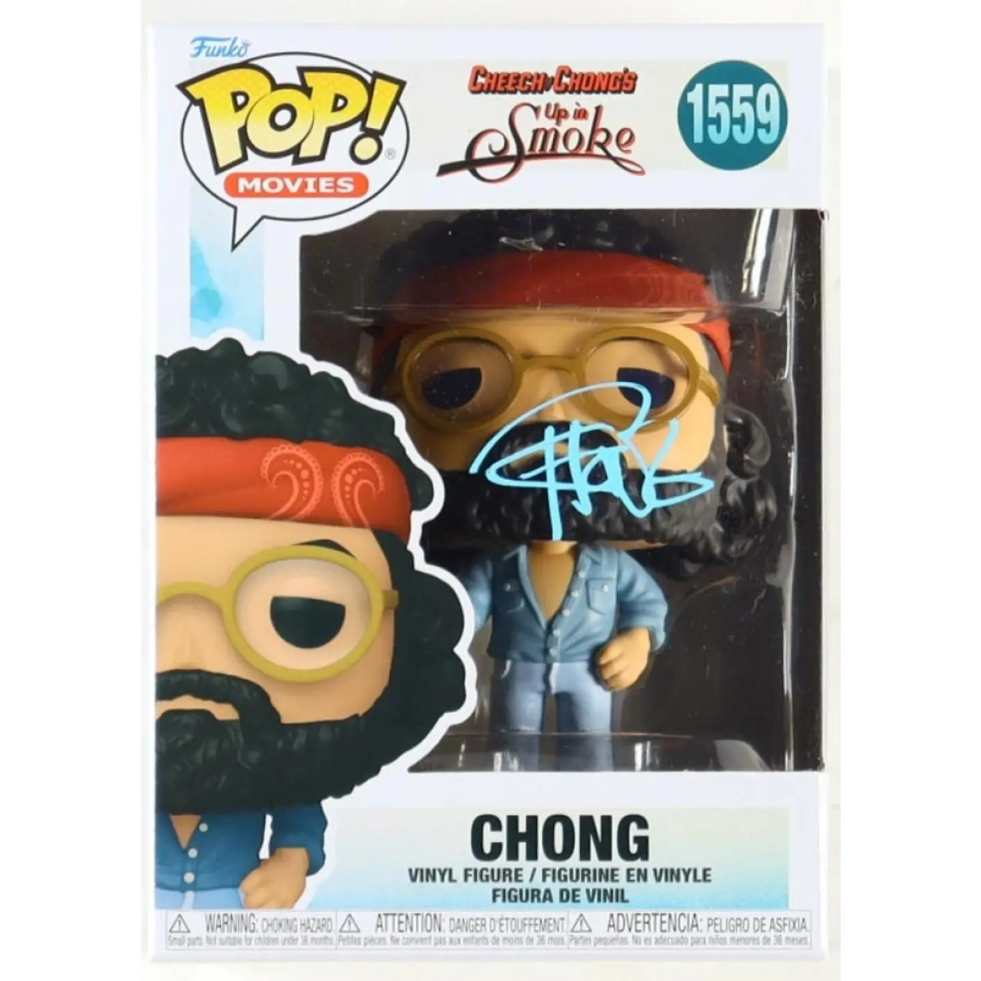 Funko Pop Chong Signed by Tommy Chong #1559