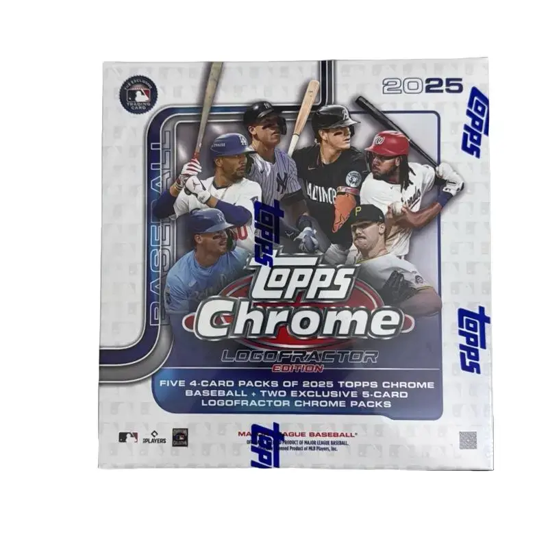 2025 Topps Chrome Baseball Logofractor Edition Box