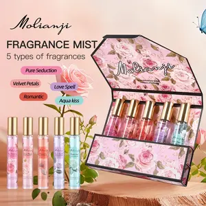 Romantic Fragrance Perfume Set Box, Portable Long-Lasting Scent, Perfect for Dates, Daily Life, Valentine's Day Gift