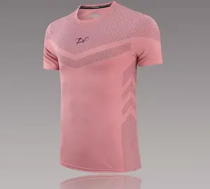 DRPfit for HIM Compression Sports Shirt-Pink