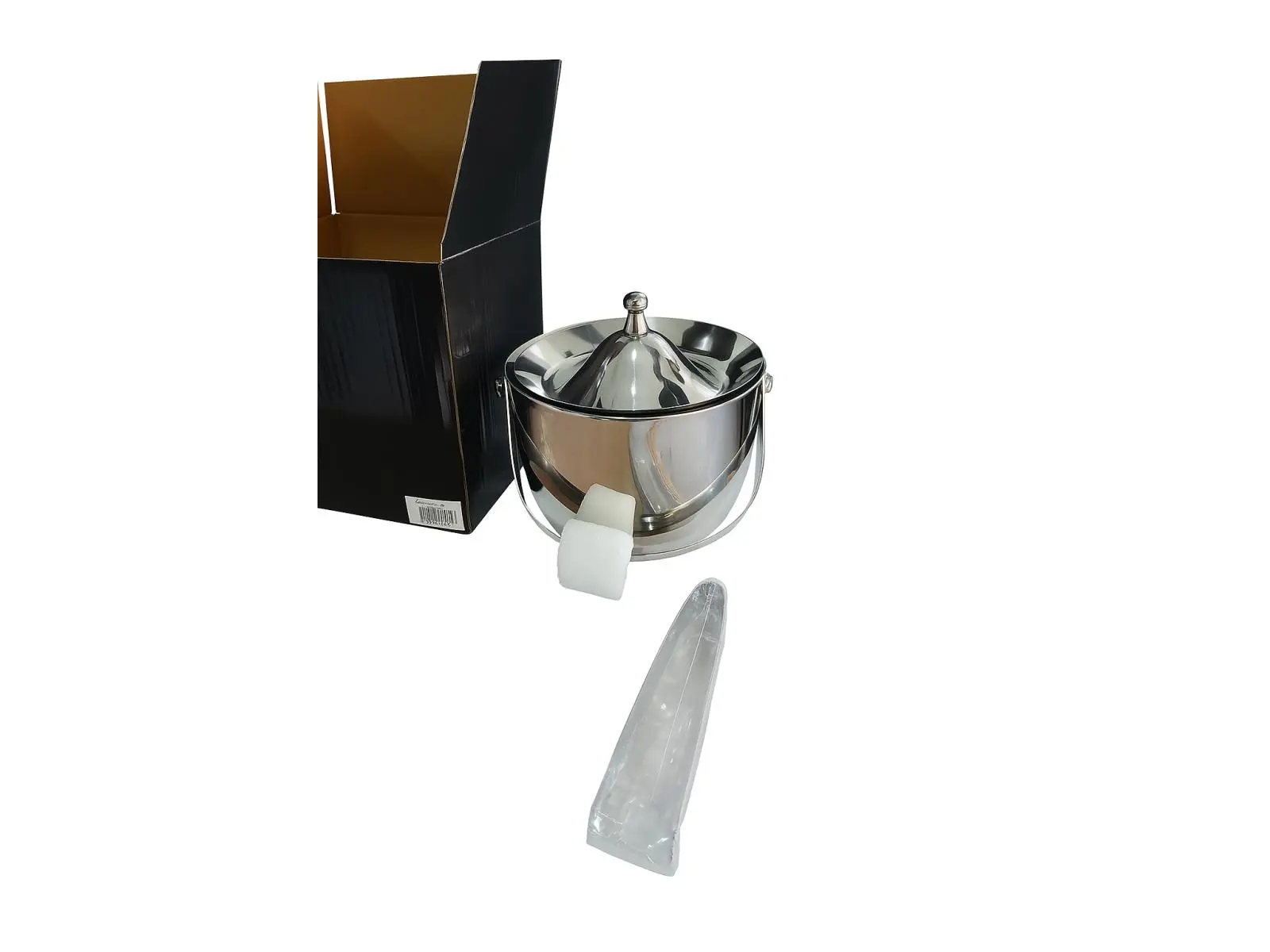 Jiallo 72626 Double Wall Ice Bucket with Cone Lid: 1.5 Litre