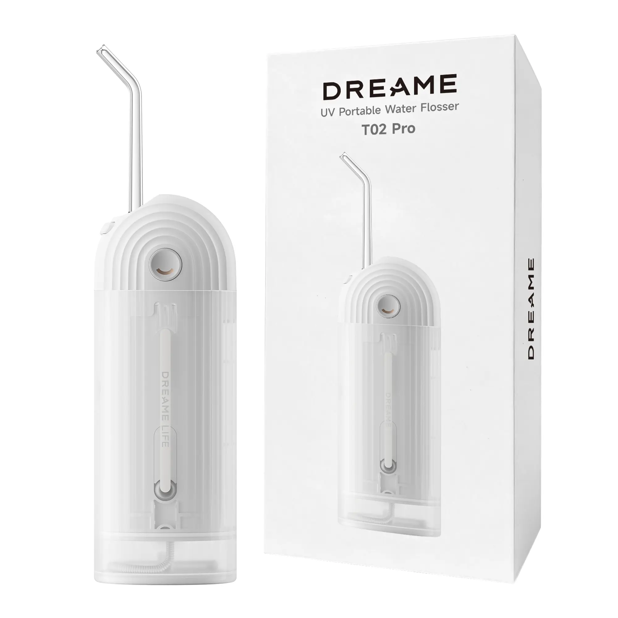 DREAME T02 Pro Water Flosser, 9 modes, 180ml UV sterilization water ...