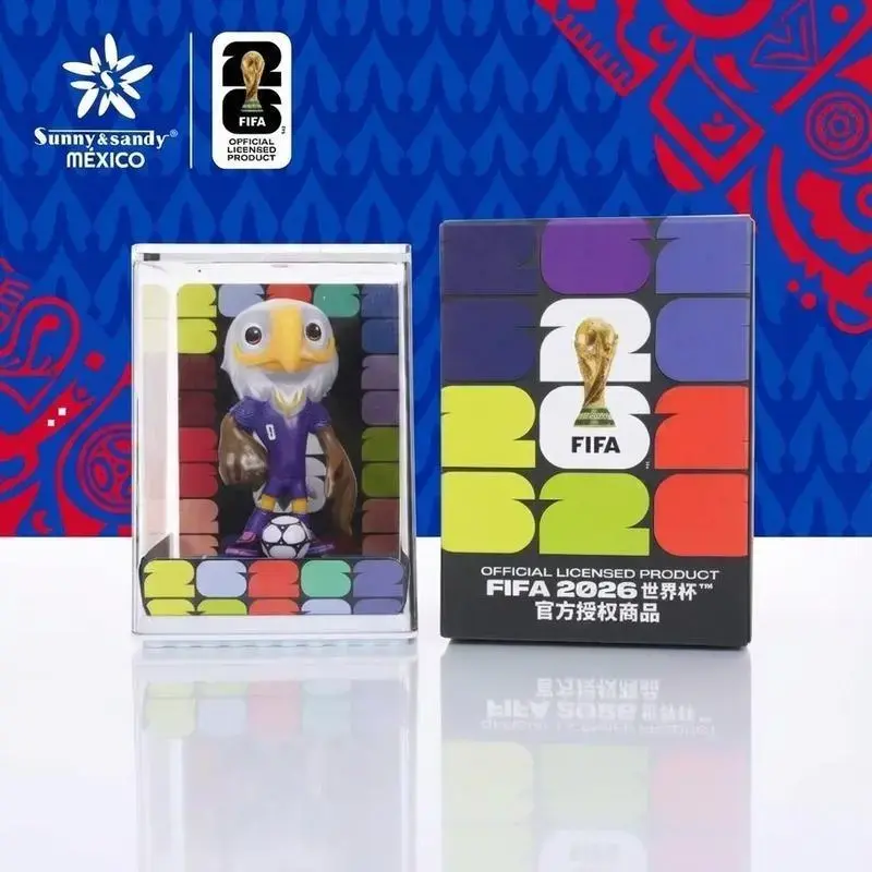 Official FIFA World Cup 2026 Mascot Figures Set - USA Canada