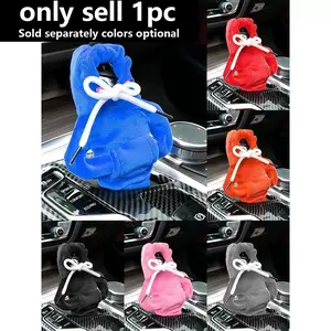 Gear Shift Mini Hoodie Cover Shift Cover Gear Handle Decoration Fits Manual Automatic Universal Car Shift Lever Interior Decor Car Accessories