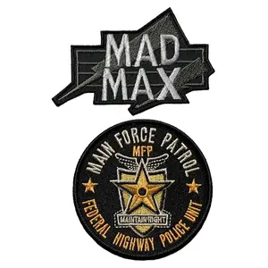 Road Warrior Main Force Patrol Patch (2PC Bundle -Hook Fastener -FP1)