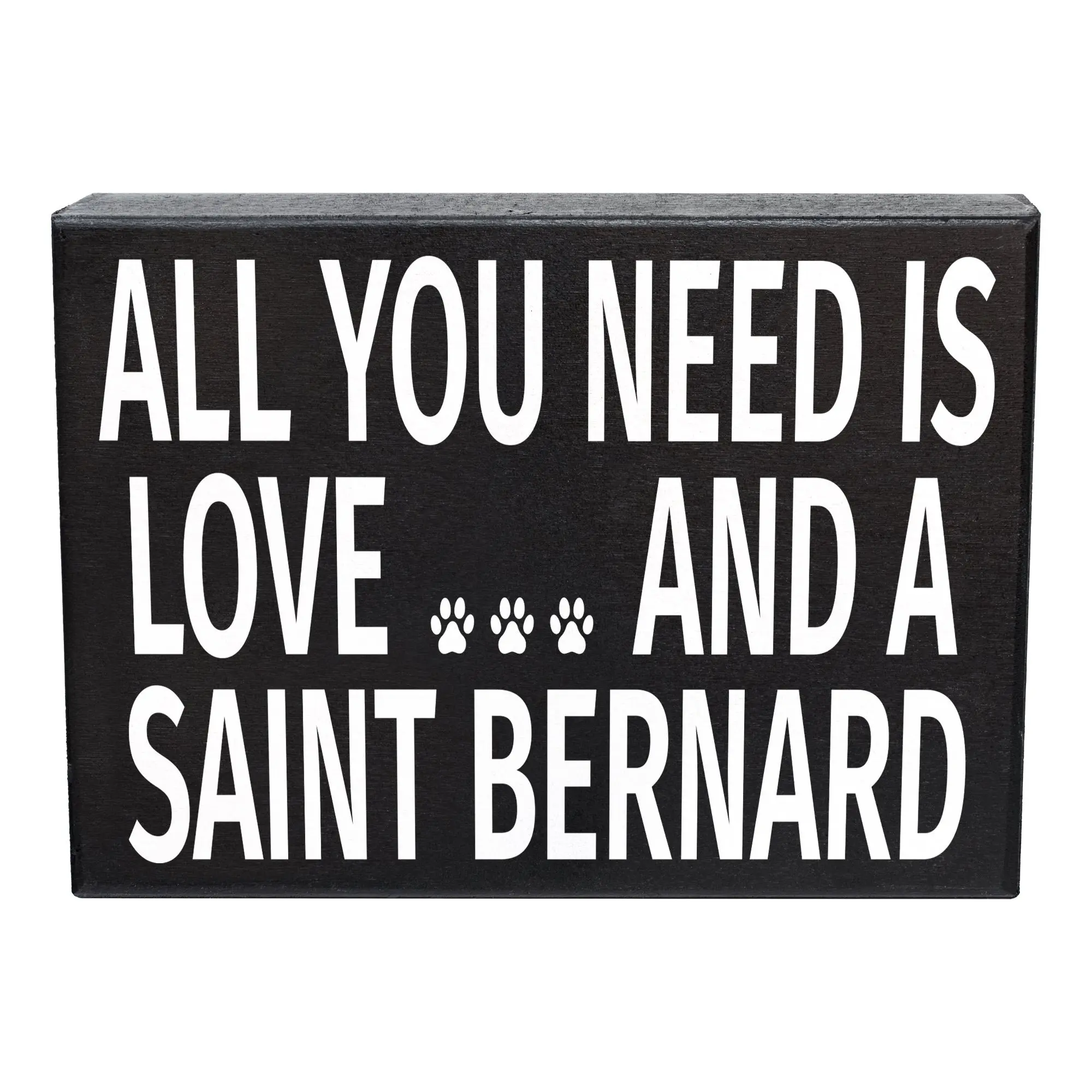 All You Need is Love and a Saint Bernard