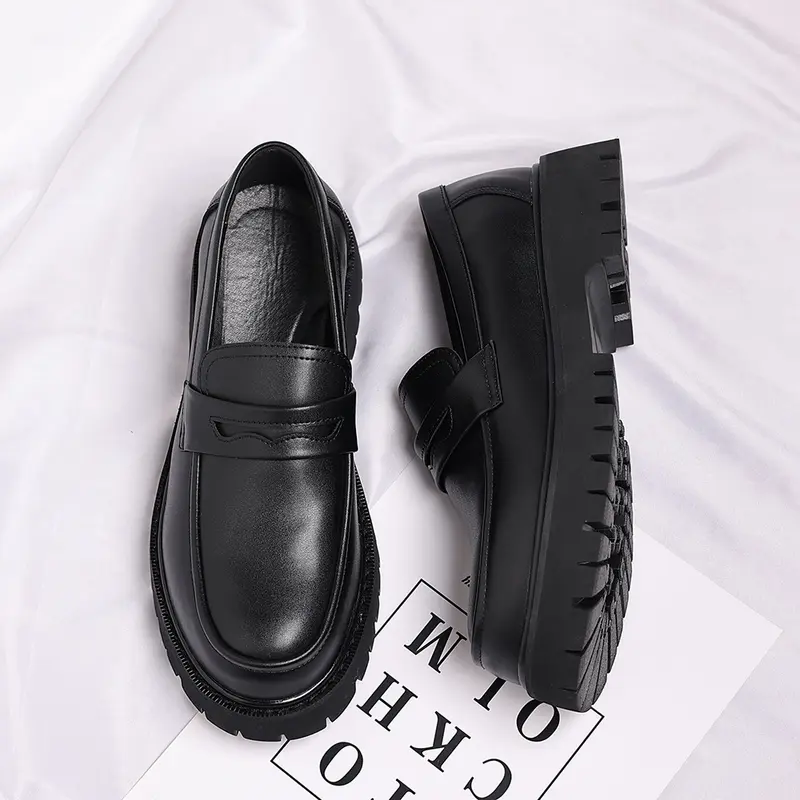 Dream Pairs Mocassini Donna Platform Con Suola Zeppa E Tacco – Scarpe Eleganti E Business Casual, Tondo E Nappe