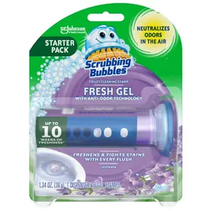 Scrubbing Bubbles Toilet Bowl Cleaners, Lavender Scent, 1.34 Ounce, 7 Count