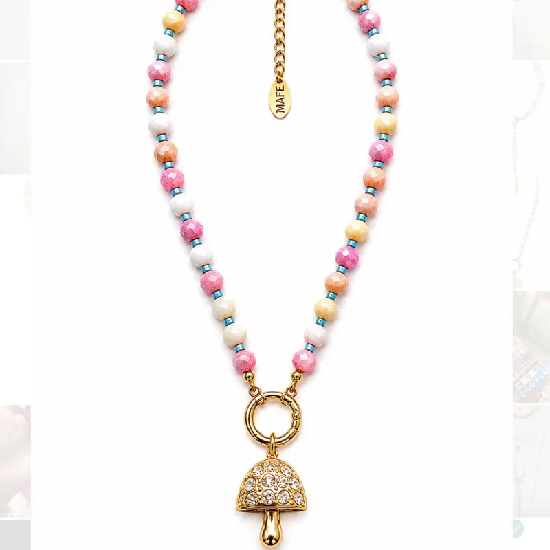 Mushroom Necklace
