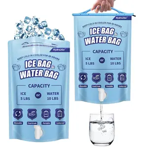Cooler Ice Packs Reusable,Coolers Long Lasting Freezer Packs for Coolers and Lunch Boxes Cooler Ice Packs for Camping, Fishing, Beach, Road Trips