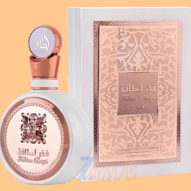 Fakhar lattafa women Rose 3.4oz EDP Fruity Women Floral Perfume Long Lasting Aroma Scented Cosmetic Fragrance Cologne