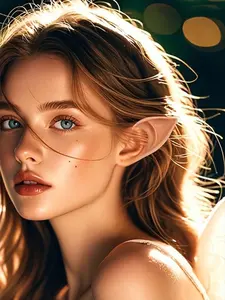 Valentine's Day Elf Ears Cosplay Set - Adjustable Pointed Ear Tips for Avengers, Vampires & Fairies, Fantasy Costume Accessories for Halloween, Christmas, Cosplay Events, TikTok Trend Videos and Role-Playing Parties