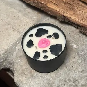 Cow udder candle