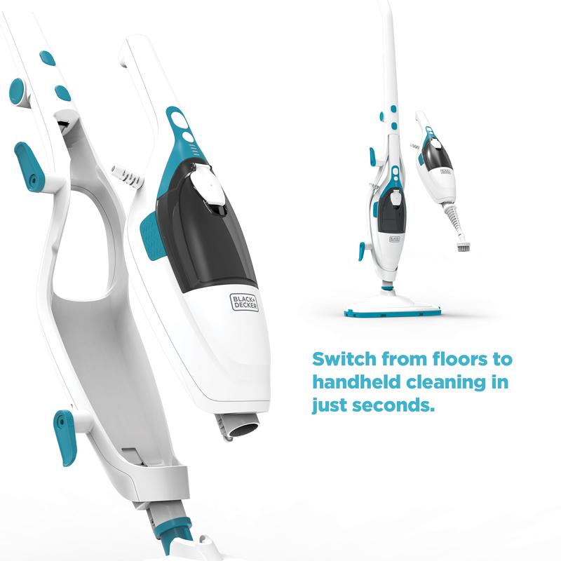 Black + Decker SteamSeries Convertible Steam Mop