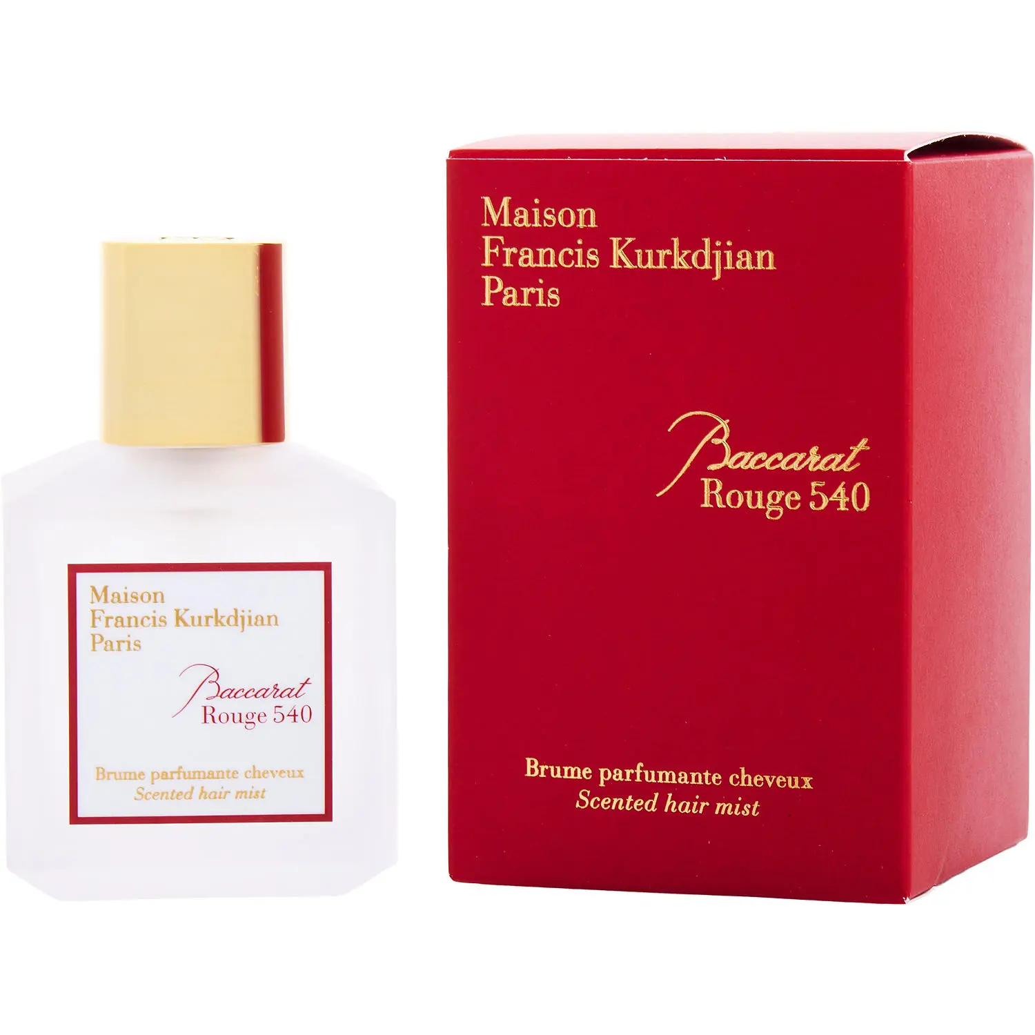 Maison Francis Kurkdjian Baccarat Rouge 540 By Maison Francis Hair Mist For Unisex