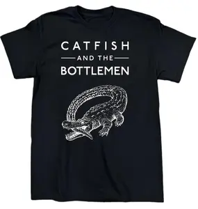 Catfish And The Bottlemen Band Album Cotton Shirt - Timeless Treasures - From Small to Extra Large - Pick Your Shade - Variety of Designs
