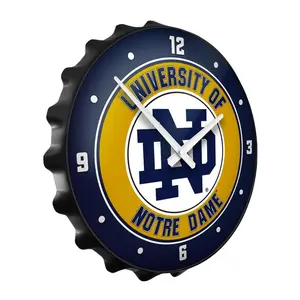 The Fan-Brand NCAA Novelty Bottle Cap Wall Clock