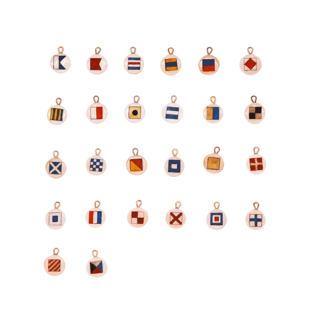 Signal Flag Charms
