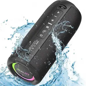 ZEALOT Portable Wireless Speaker, 20W Waterproof Wireless Speaker with RGB Light, Outdoor Speakers with Bluetooth-compatible 5.2, TWS Pairing for Home, Outdoors, Hiking, Beach, Party, Audio, Weatherproof Loudspeaker System