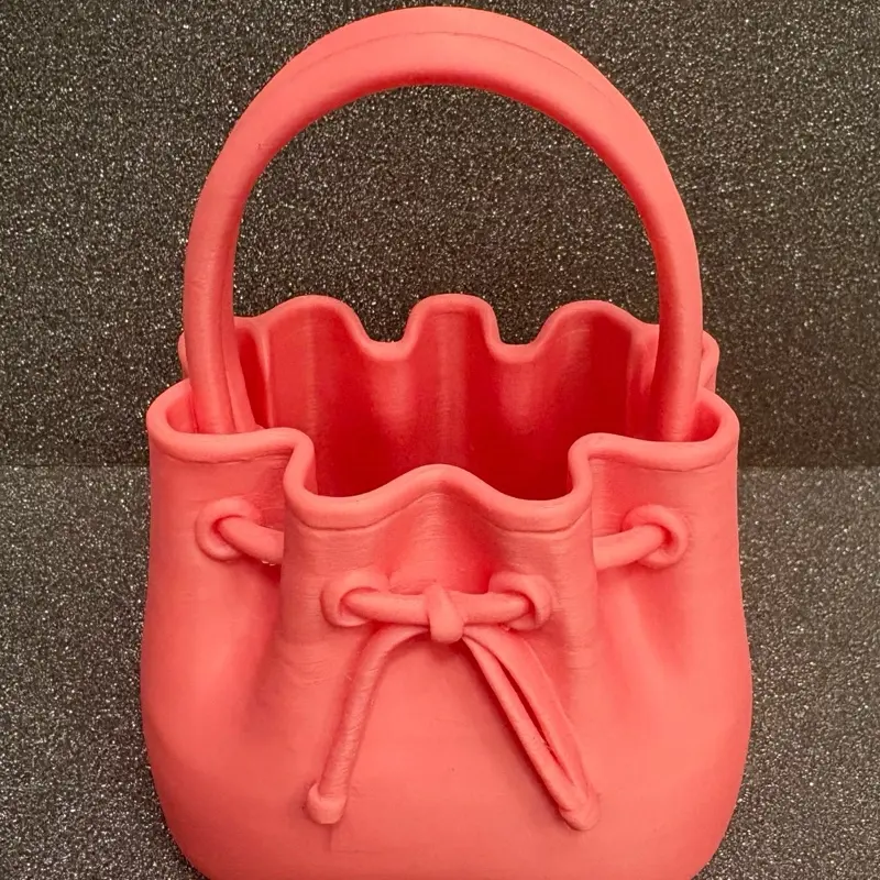3D Printed Mini Purse Storage Organizer | Makeup Holder | Pen Holder | Desk Storage | Bathroom Storage | Vanity Storage
