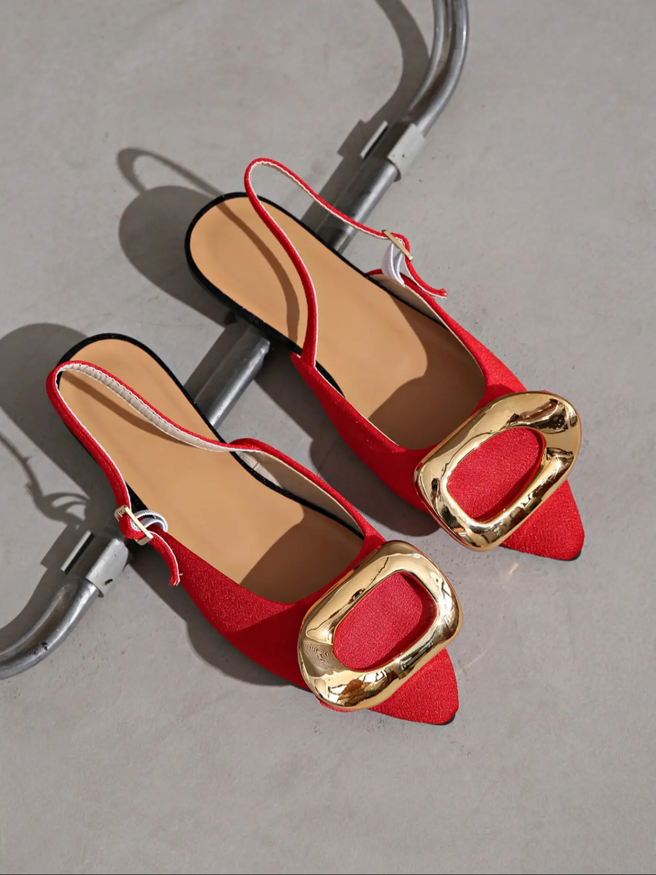 New Comfortable Women's Loafers, Classic Pointed Toe Rubber Flats, Versatile Work Shoes, Office Shoes, Valentine's Day & Mother's Day