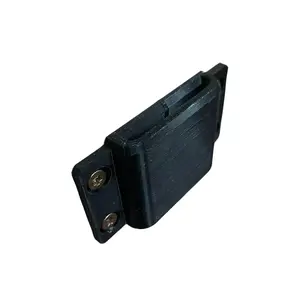 Cordless Tool Wall Mount – Black PETG Belt Clip Holder for Drill or Driver