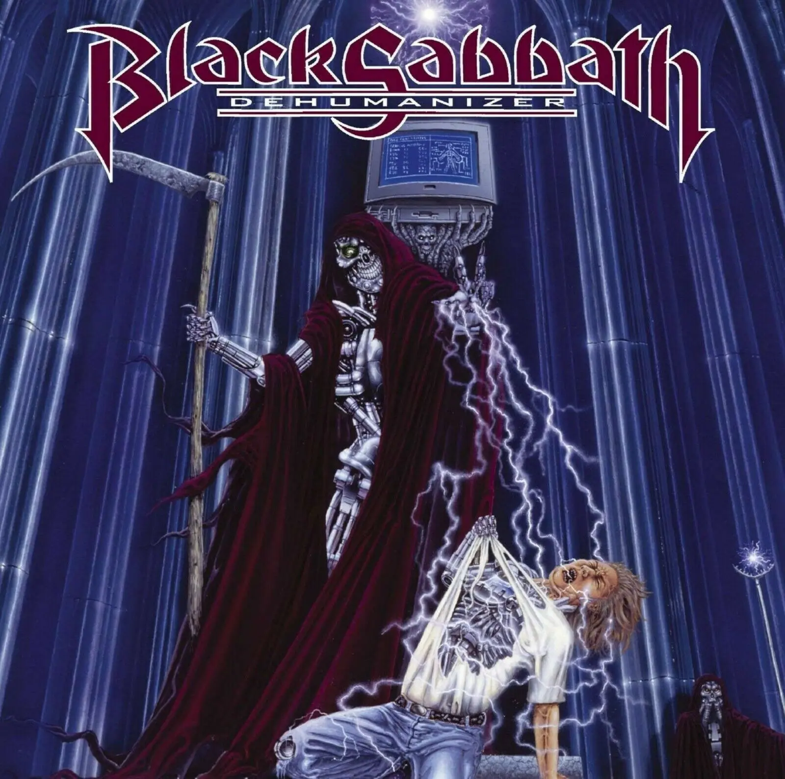 BLACK SABBATH Dehumanizer BANNER HUGE 4X4 Ft Tapestry Fabric Poster flag art cd