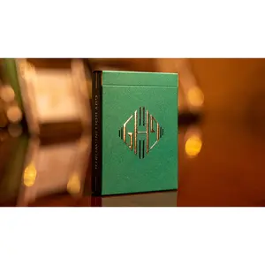 Hollingworth Playing Cards Limited Emerald Green Edition Poker Magic Collectible Deck by Guy Hollingworth & Vanishing Inc.