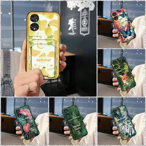 Silicone Fashion Design Phone Case For TCL 40 NxtPaper 4G/50 SE Graffiti protective Dirt-resistant Durable Shockproof Anti-knock Full wrap Card slot TPU Soft case Cartoon Cover