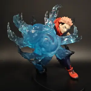 New Jujutsu Kaisen Yuji Itadori Anime Model Desktop PC Case Accessory Figure Statue, Collectible Handmade Ornament for Fans