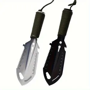 1pc Backpacking Trowel Camping Shovel Hiking Trowel Backpacking Ultralight Shovel Small Potty Multitool For Digging, Metal Detecting, Gardening And Outdoor Survival Lightweight Tools Camping Accessories