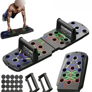 Push Up Bar with Non-slip Sticker, 1 Sets Home Fitness Equipment for Chest and Abdominal Muscle Training, Push Up Board, Gym Equipment