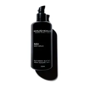 BLEU body serum 200ml with Geranium, Peppermint & Blue Tansy for Hydrating, Softening, and uplifting the senses