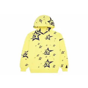 Sp5der 5Star Hoodie Yellow (men) by StockX