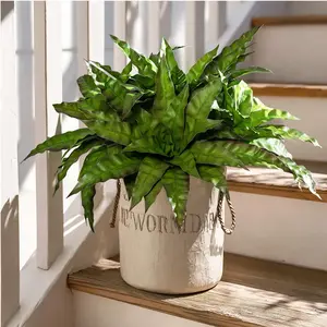 Artificial Eucalyptus Morning Glory Vine 2m Faux Greenery Garland for Table Runner Staircase Railing Decor