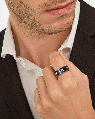 Stainless Steel Church of Satan Necklace for Men