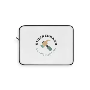 Custom Laptop Sleeve for Construction Lovers, Personalized Tech Case, Ideal Graduation Gift, Work or School Essential